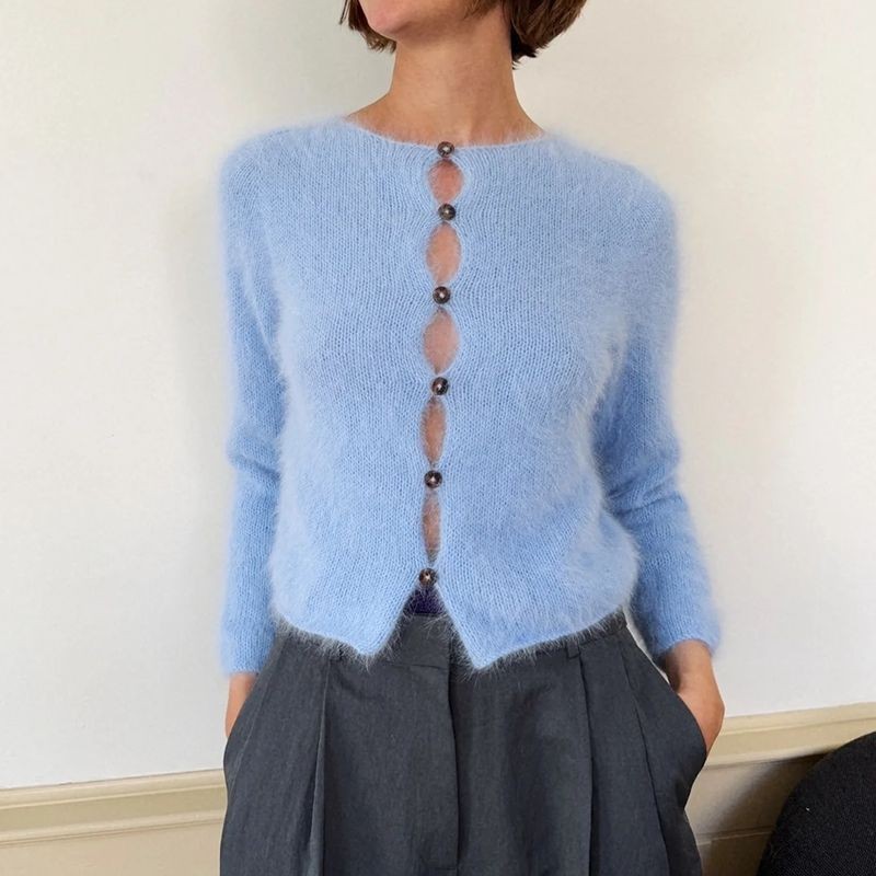 Spektakelstrik Halo Cardigan Wollpaket