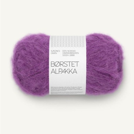 Sandnes Borstet Alpakka - Plum 5045