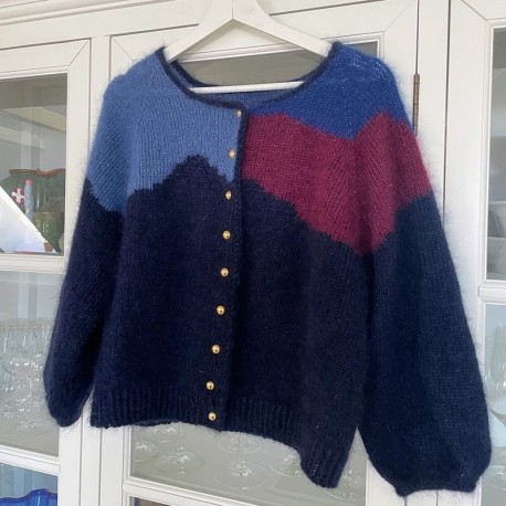 Skabagtig - Abelone Cardigan Wollpaket