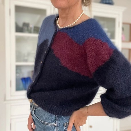 Skabagtig - Abelone Cardigan Wollpaket