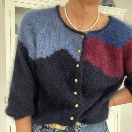 Skabagtig - Abelone Cardigan Wollpaket