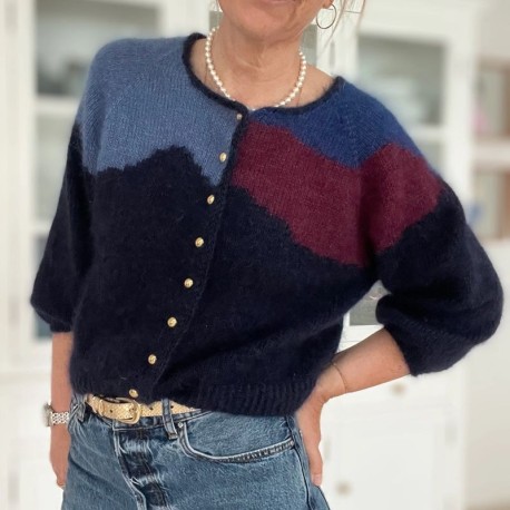 Skabagtig - Abelone Cardigan Wollpaket