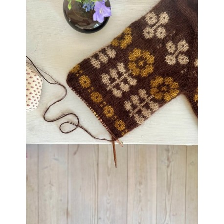 Le Knit Mona Sweater Wollpaket