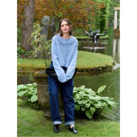 Sandnes 2606 4ab Bloom Cardigan Strickset