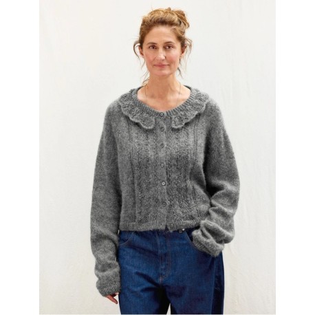 Sandnes 2606 4ab Bloom Cardigan Strickset