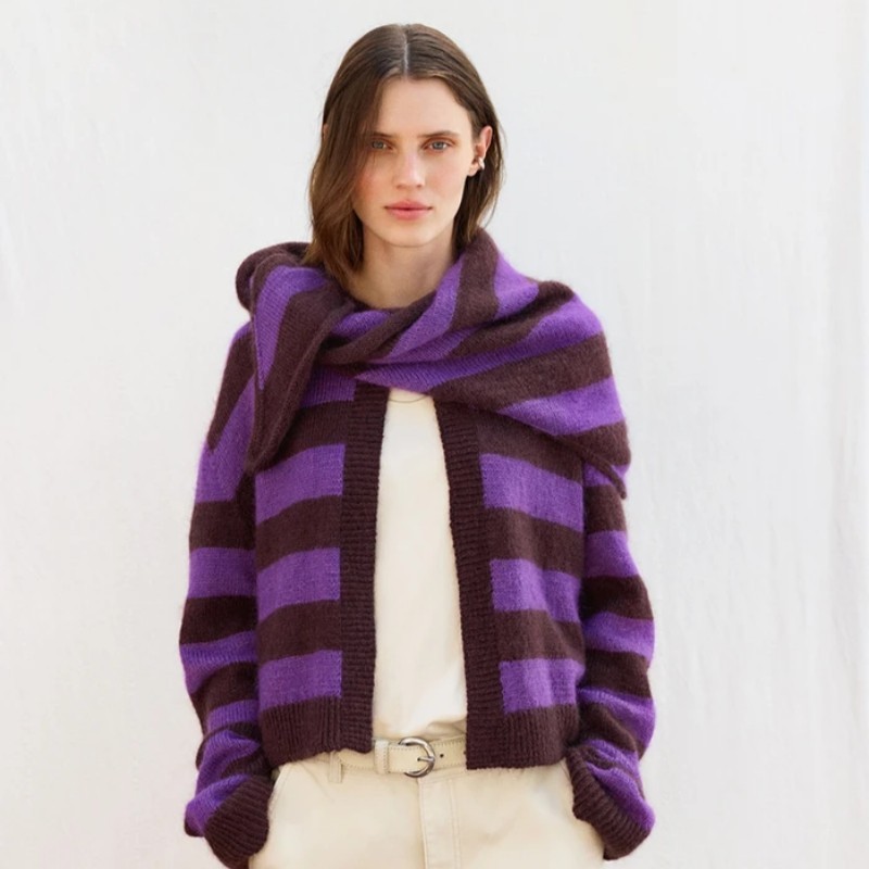 Sandnes 2606 6 Mango Scarf Strickset