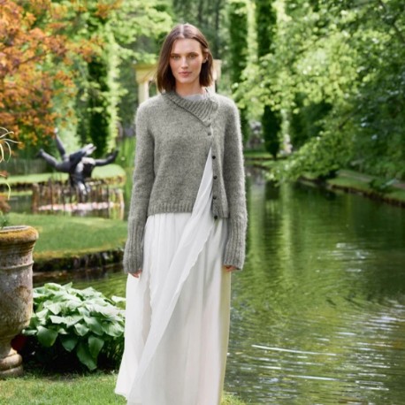 Sandnes 2606 13 Tracie Cardigan Strickset