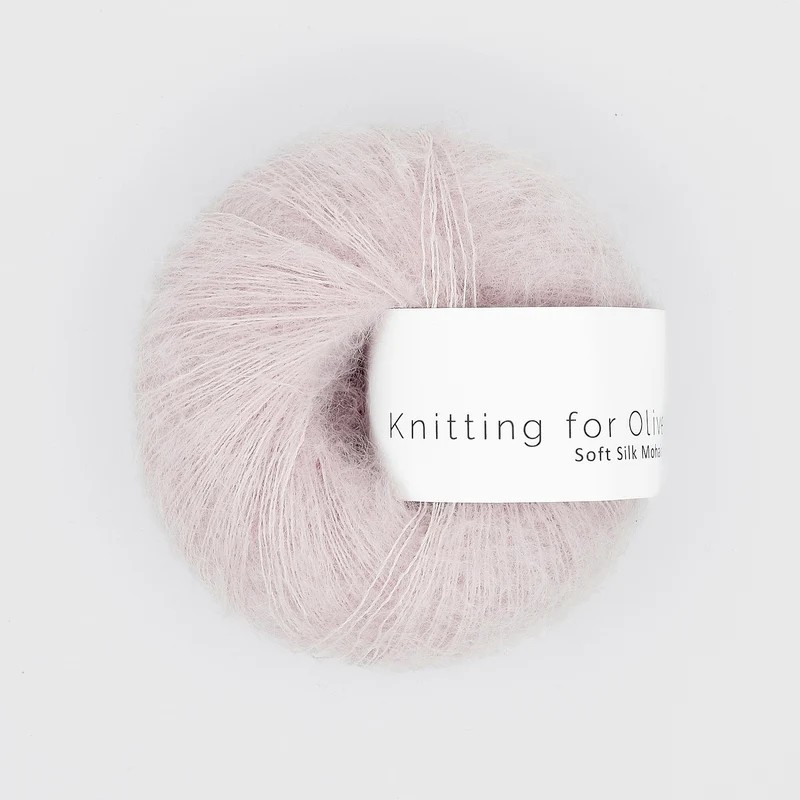 Knitting for Olive Soft Silk Mohair Strawberry Milkshake