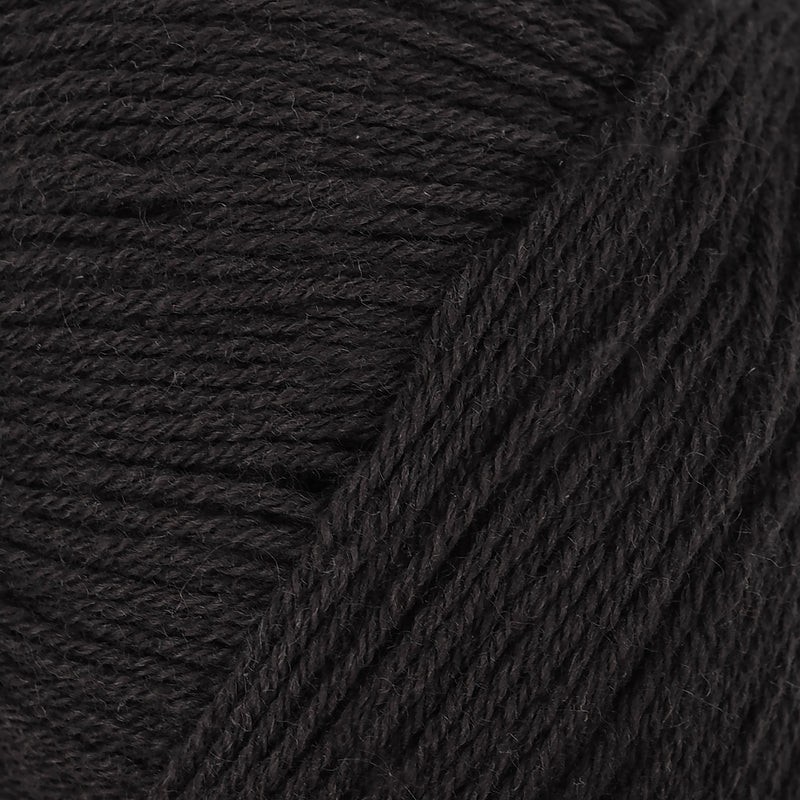 Knitting for Olive Merino Black Tea Detail