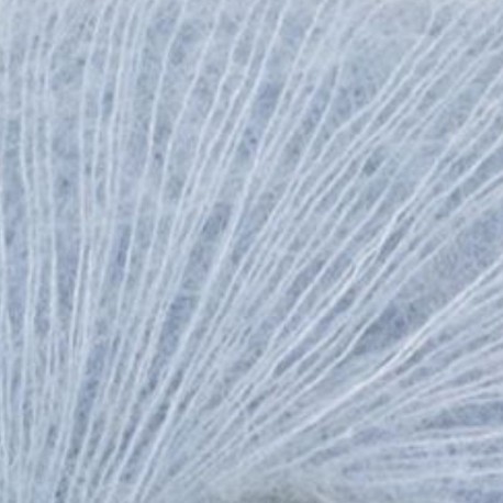 Sandnes Tynn Silk Mohair - Brunnera Blue 5812 Detail