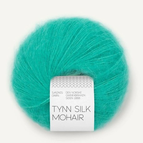 Sandnes Tynn Silk Mohair - Spectra Green 7526 [Preorder]
