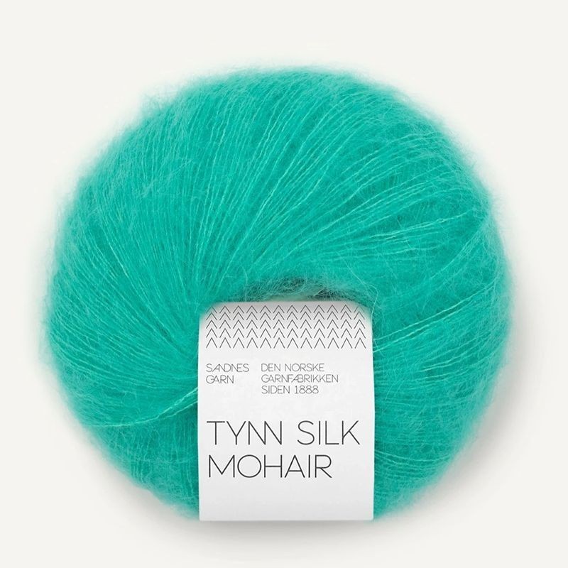 Sandnes Tynn Silk Mohair - Spectra Green 7526 [Preorder]
