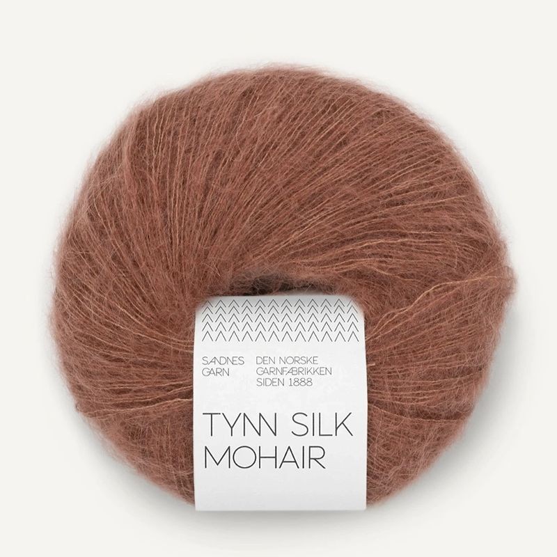 Sandnes Tynn Silk Mohair - Pecan Brown 3052