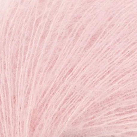 Sandnes Primo Tynn Silk Mohair - Ballet Rose 4511 Detail