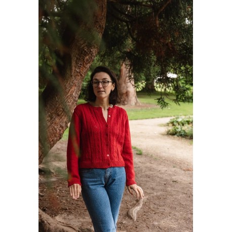 The Creabea Luce Cardigan Wollpaket