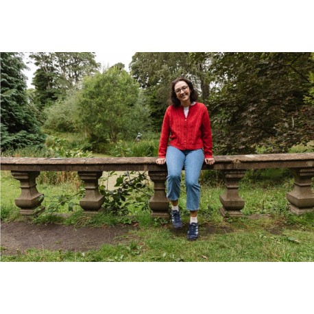 The Creabea Luce Cardigan Wollpaket