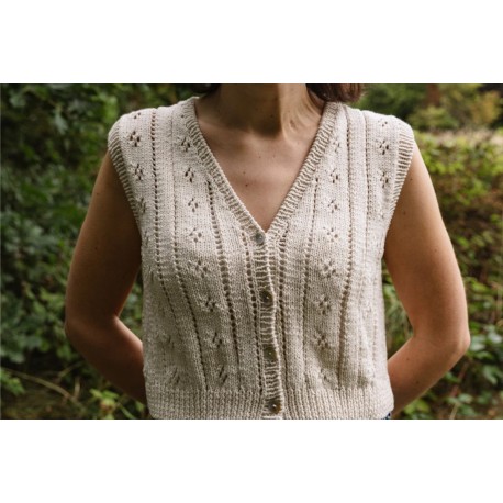 The Creabea Luce Vest Wollpaket