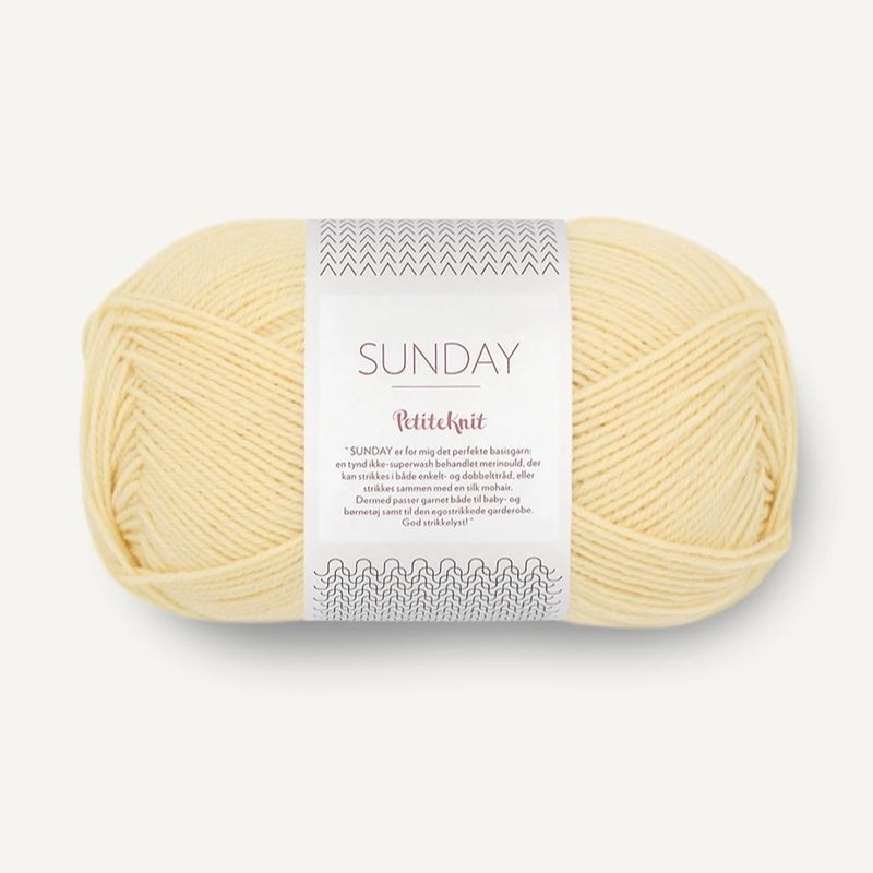 Sandnes Sunday Butter 2114 Preorder