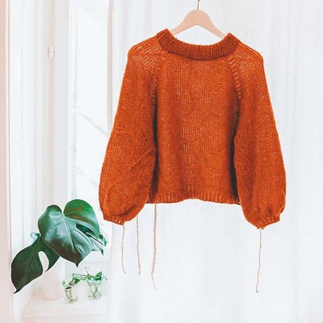Rust Knitwear Cloud Nine Sweater