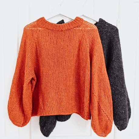 Rust Knitwear Cloud Nine Sweater