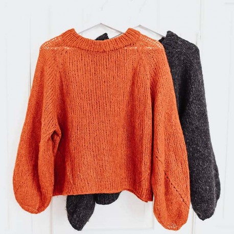 Rust Knitwear Cloud Nine Sweater