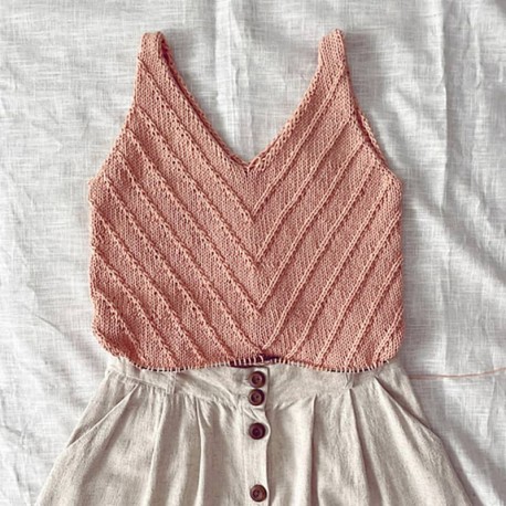 Lines Summertop Rust Knitwear