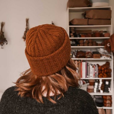 Rust Knitwear Erna Beanie Strickset