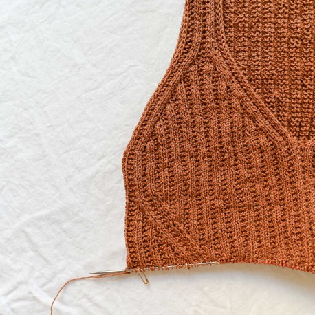 Rust Knitwear Ellie Summer Top Strickset