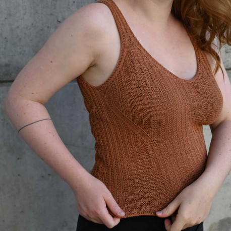 Rust Knitwear Ellie Summer Top Strickset