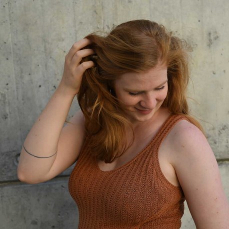 Rust Knitwear Ellie Summer Top Strickset