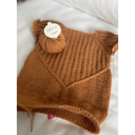 Rust Knitwear Cosmo Sweater Kids Strickset