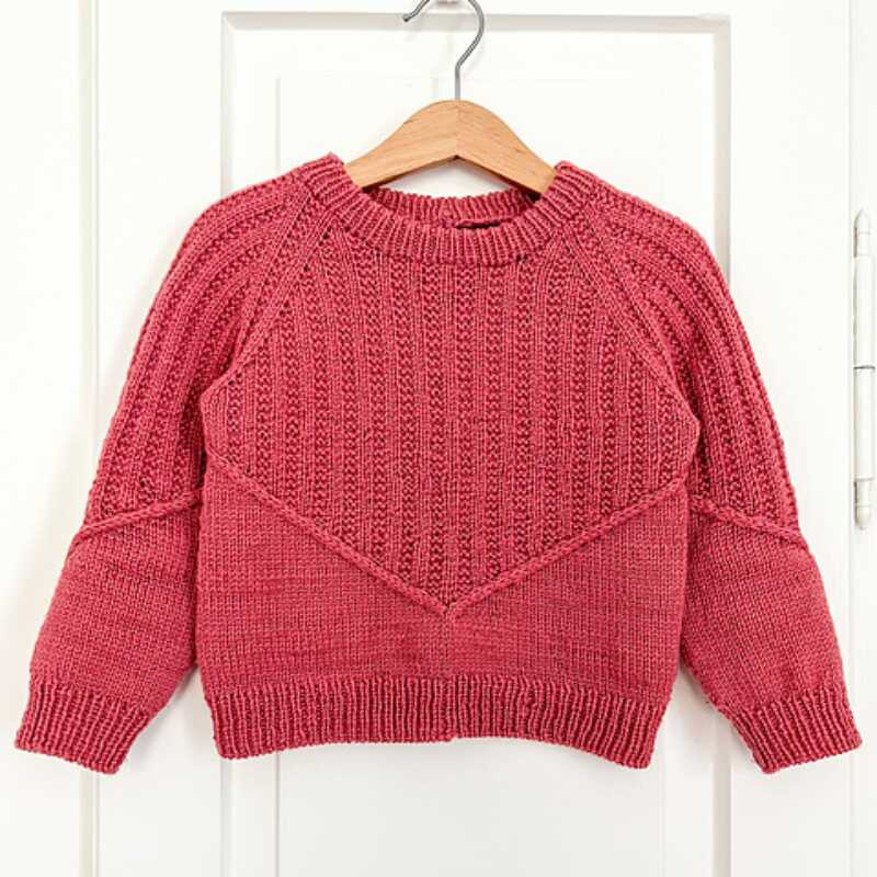 Rust Knitwear Cosmo Sweater Kids Strickset