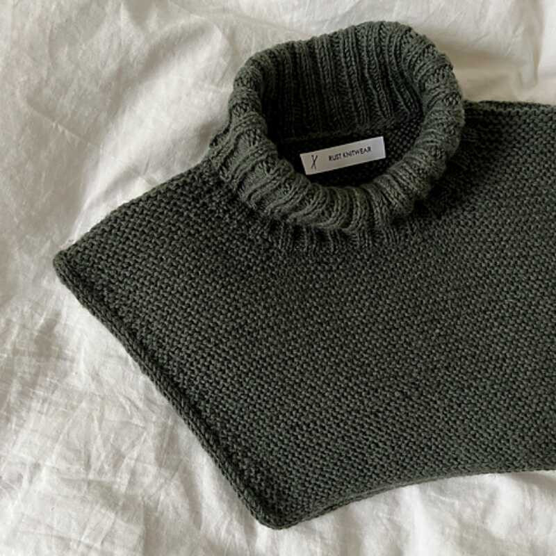 Rust Knitwear Nomina Collar Strickset
