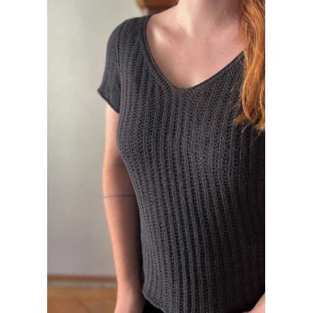 Rust Knitwear Ellie Shirt Strickset