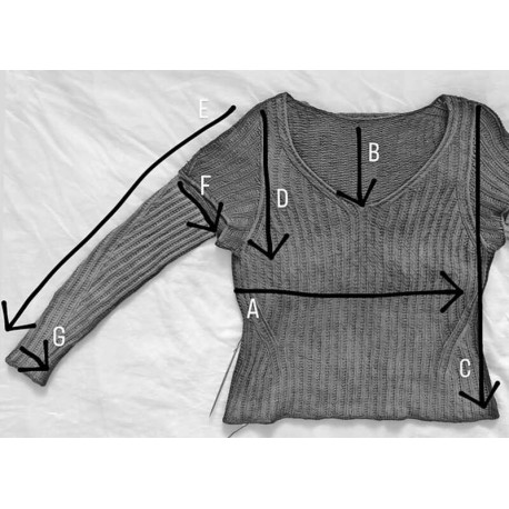 Ellie Shirt von Rust Knitwear - Anleitung