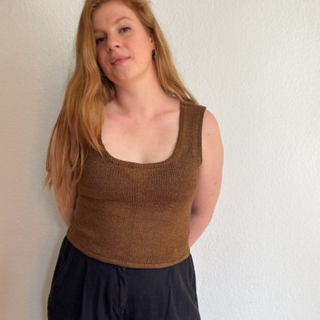 Cleo Top von Rust Knitwear