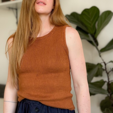 Rust Knitwear Cleo Top Light Strickset