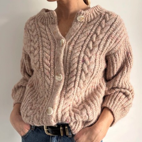 Coco Amour Knitwear Rosebud Cardigan Strickset