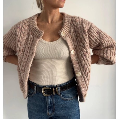Coco Amour Knitwear Rosebud Cardigan Strickset