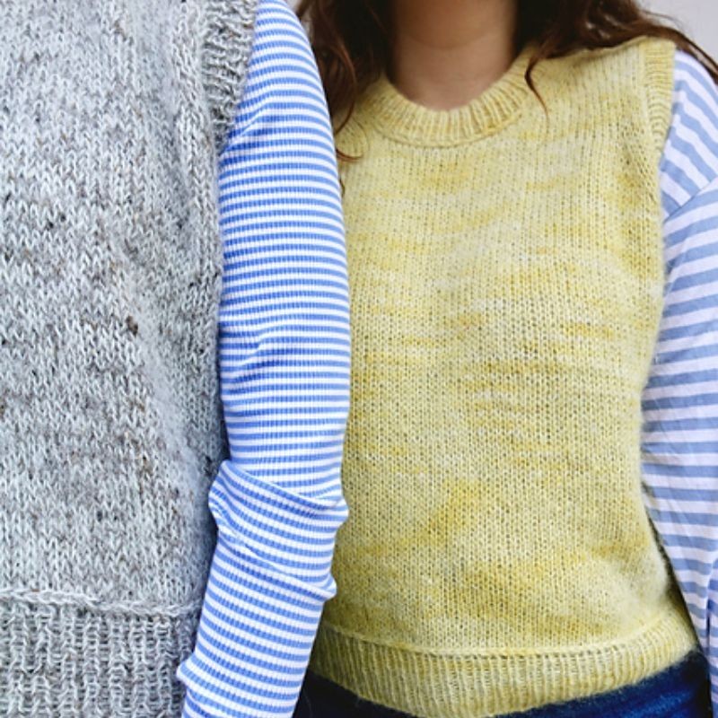 wemadewardrobe Maja Slipover Strickset