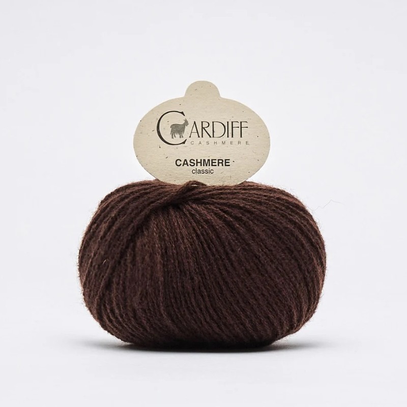 Cardiff Cashmere Classic - Cacao 643