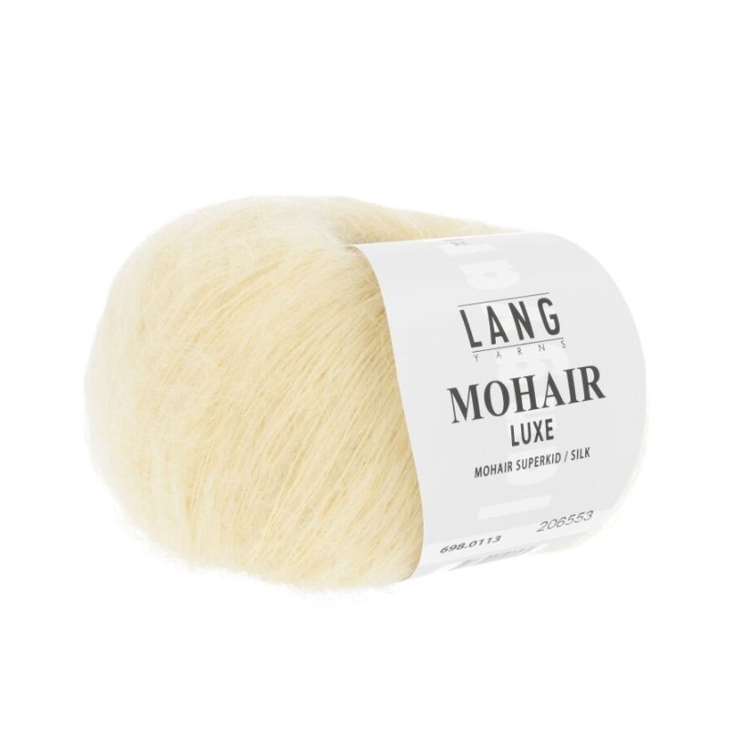Lang Yarns Mohair Luxe Hellgelb 0113