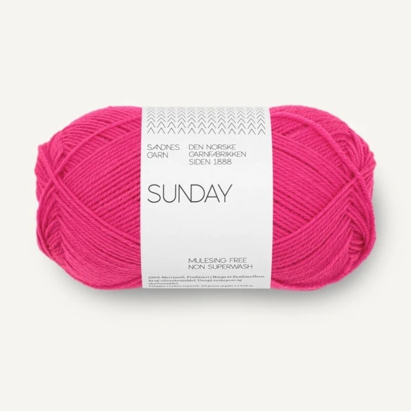 Sandnes Sunday - Hot Pink 4518