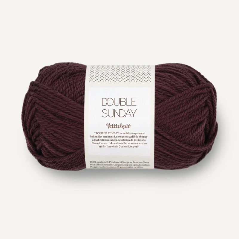 Sandnes Double Sunday - Velvet Fig 4682