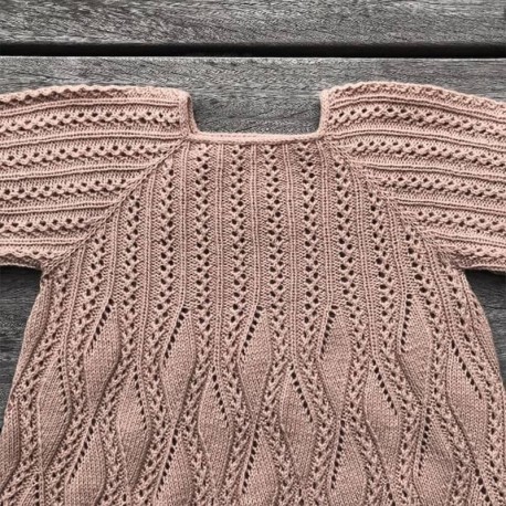 Knitting for Olive - Vanilla Dress Strickanleitung und Wolle