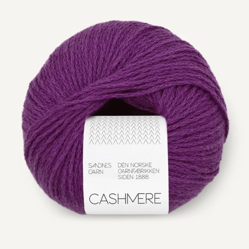 Sandnes Cashmere - Plum 5045