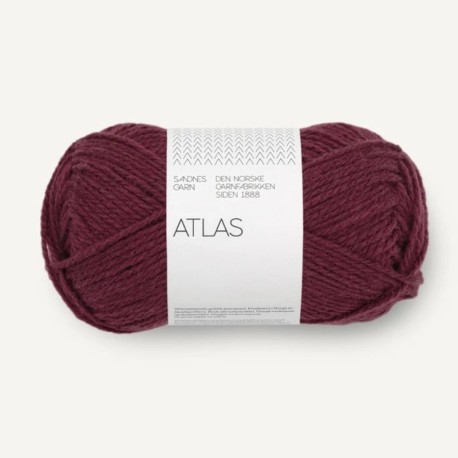 Sandnes Atlas Burgundy 4372