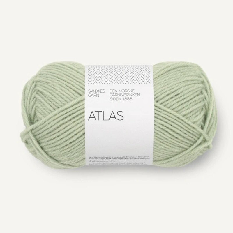 Sandnes Atlas Dusty Light Green 8521