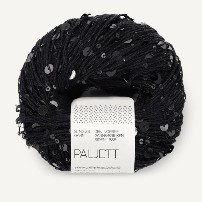Sandnes Paljett - Black Tie Twinkle 1090