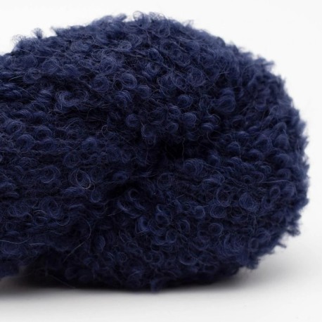 Kremke Alpaka Bouclé - Navy 0125